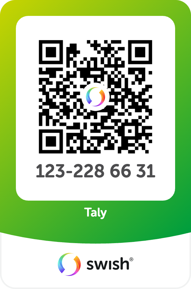 Swish QR code for 1232286631